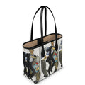 Leather city bag