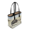 Leather city bag