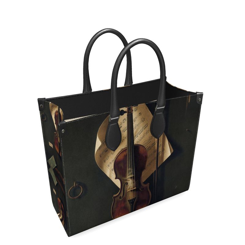 Leather Shopper Bag