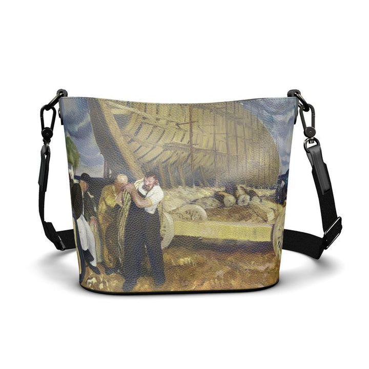 Penzance Large Leather Bucket Tote