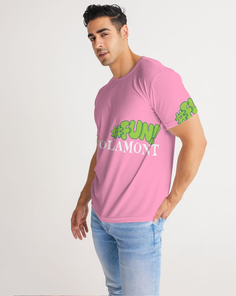 VALENTOLAMONT pink  Men's Tee