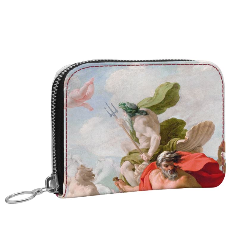 Small Leather Zip Purse