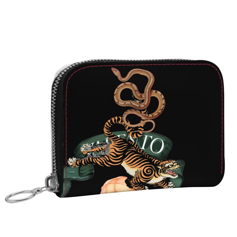 Small Leather Zip Purse