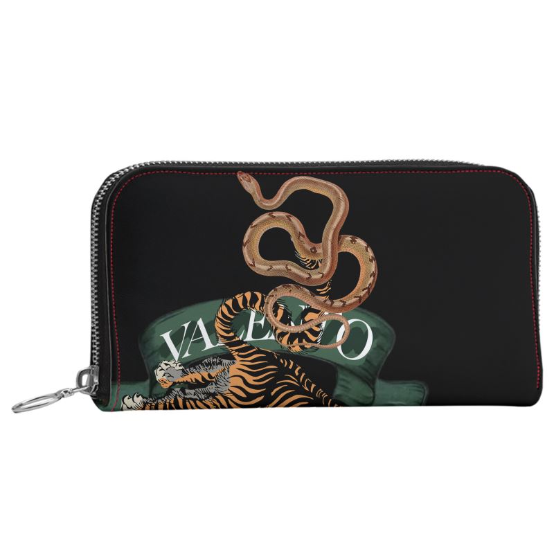 Leather Zip Wallet