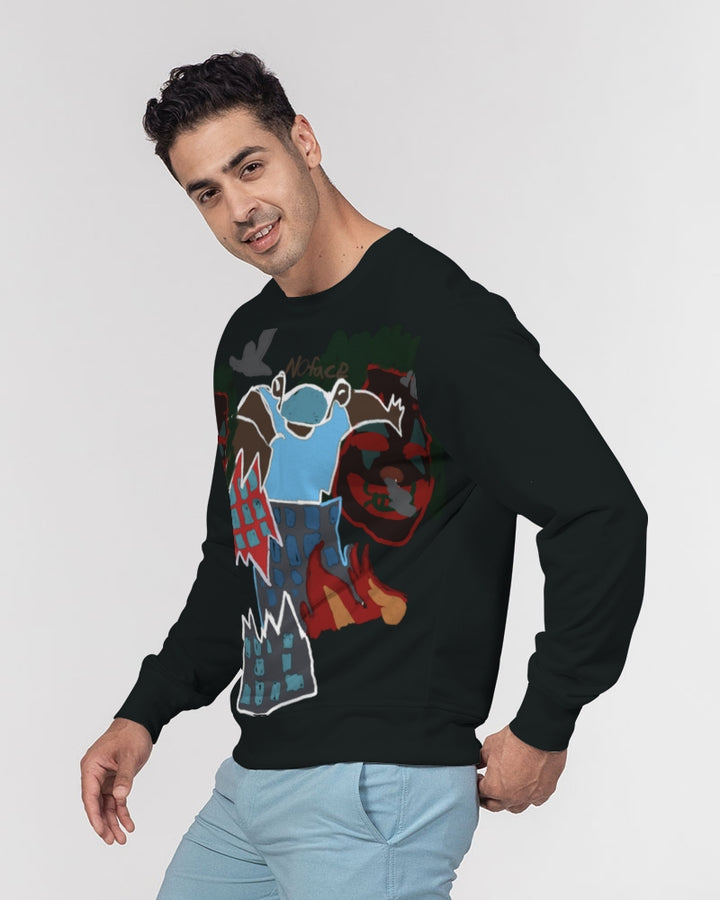 VL Men's Classic French Terry Crewneck Pullover