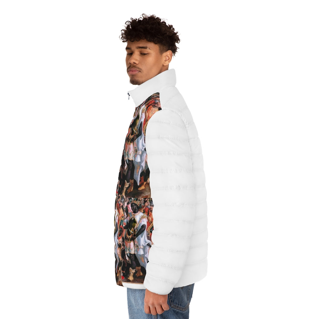 Men's Puffer Jacket (AOP)