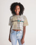 VALENTO  Women's Lounge Cropped Tee