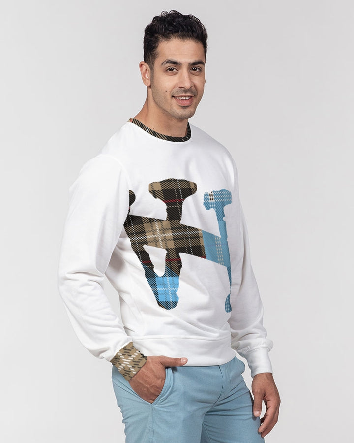 VL Men's Classic French Terry Crewneck Pullover