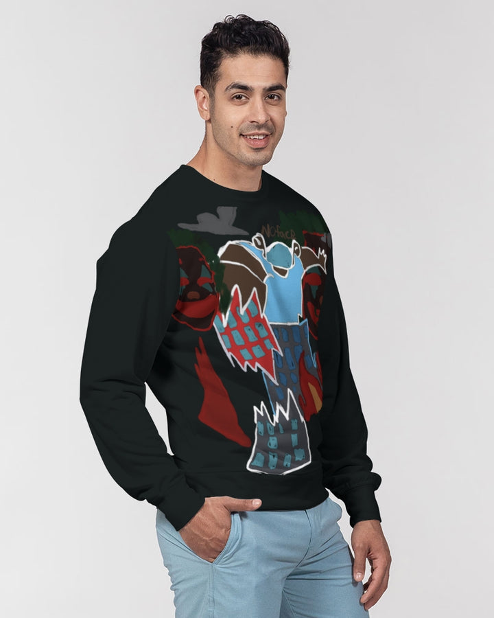 VL Men's Classic French Terry Crewneck Pullover