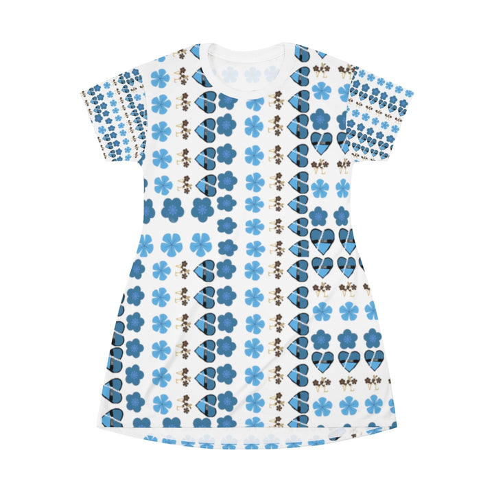 All Over Print T-Shirt Dress