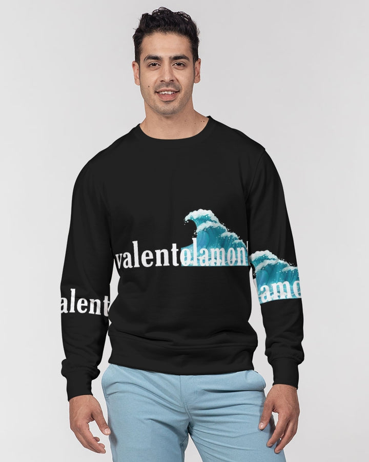 Valentolamont 8s Men's Classic French Terry Crewneck Pullover