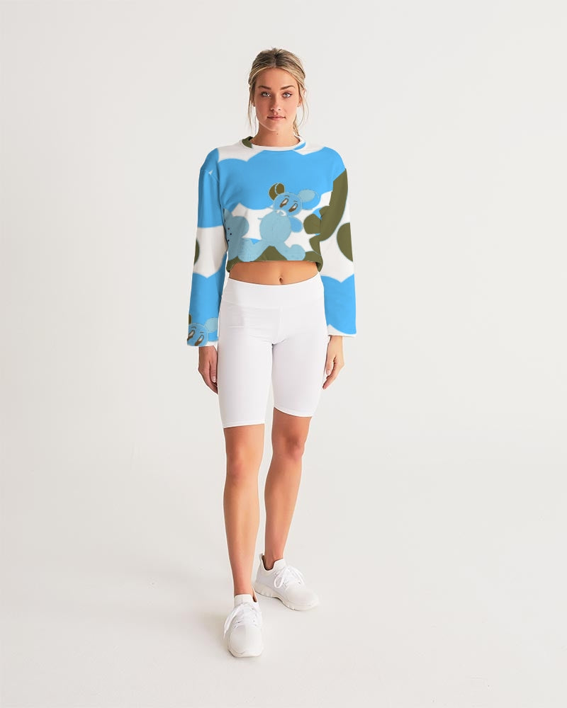 v Women's Cropped Sweatshirt