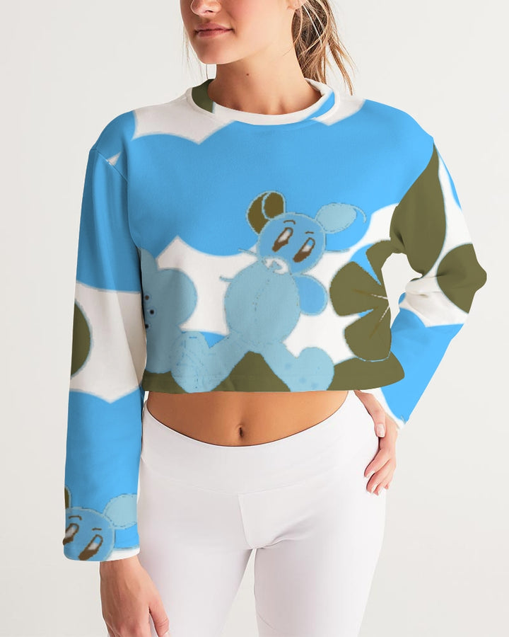 v Women's Cropped Sweatshirt