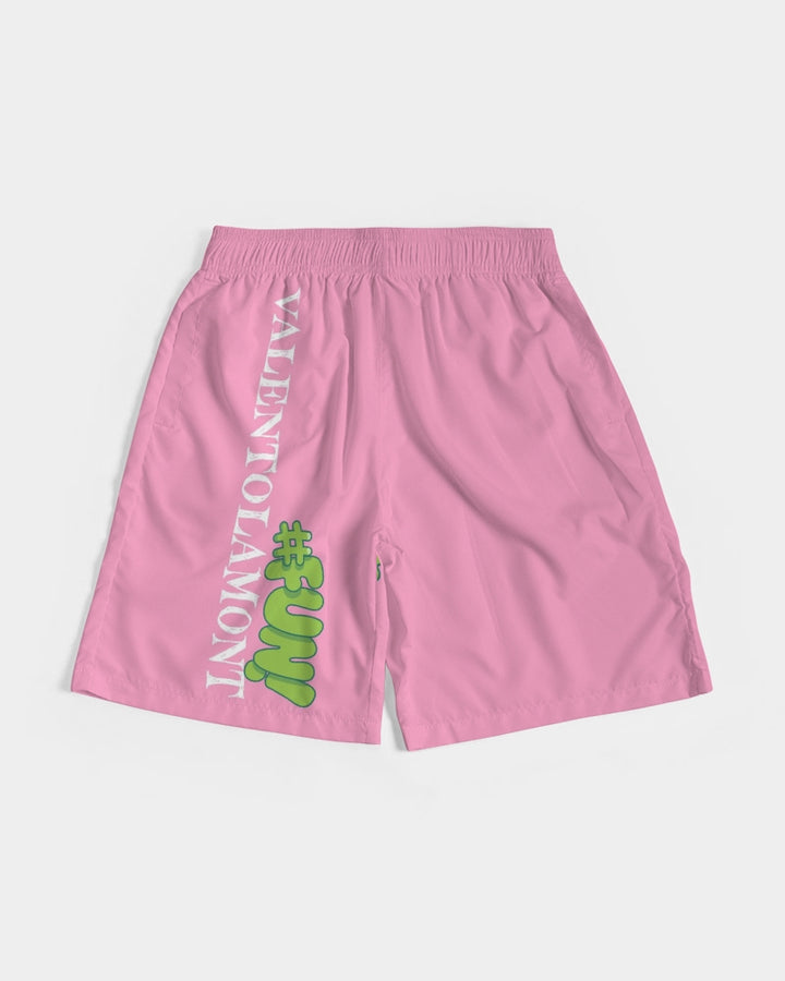 VALENTOLAMONT pink  Men's Jogger Shorts