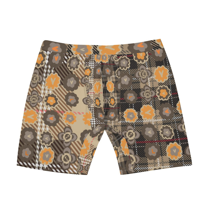 All-Over Print Men's Long Boxer Briefs