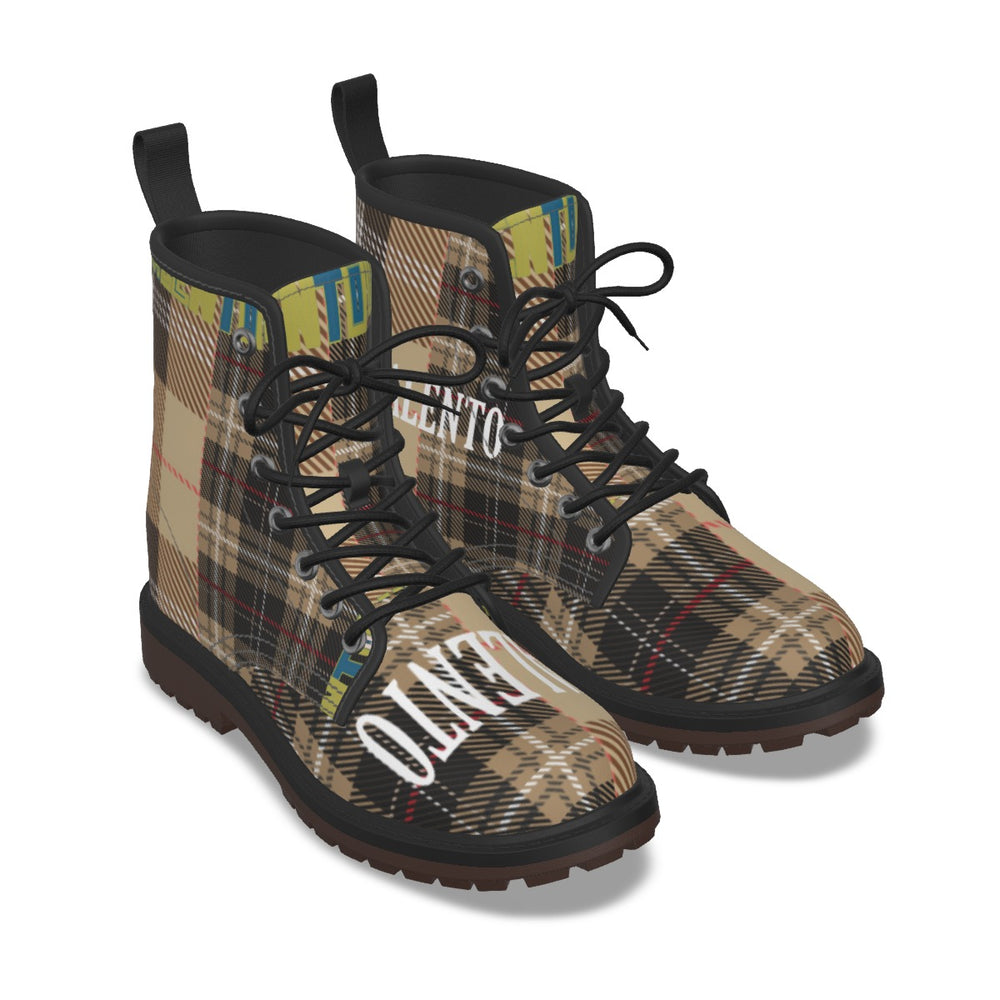 All-Over Print Men's Martin Short Boots