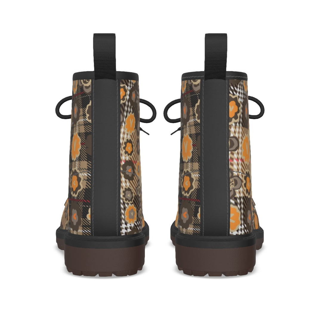 All-Over Print Women's Martin Short Boots