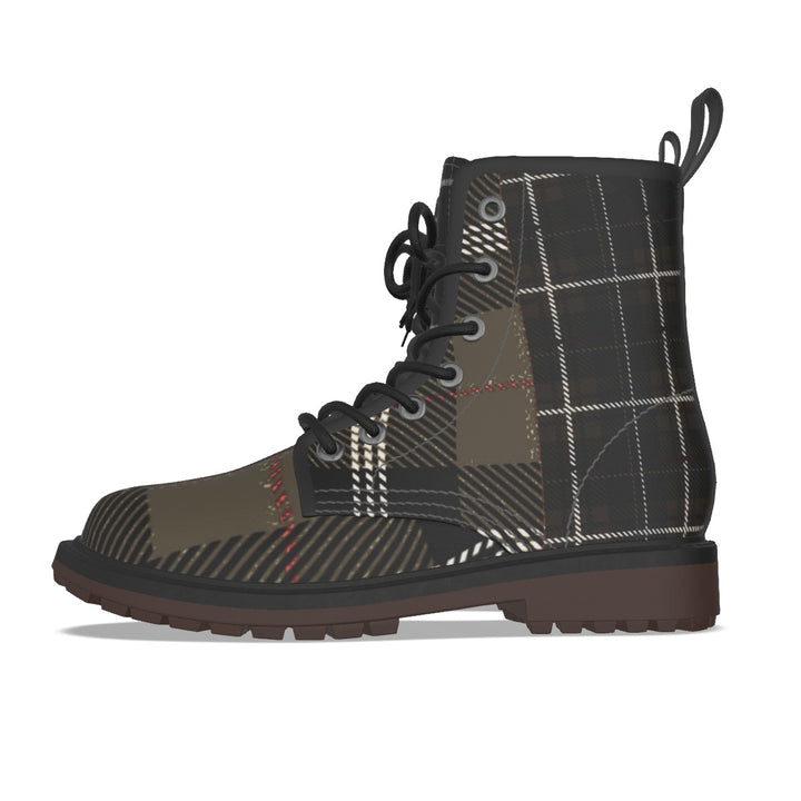 All-Over Print Men's Martin Short Boots