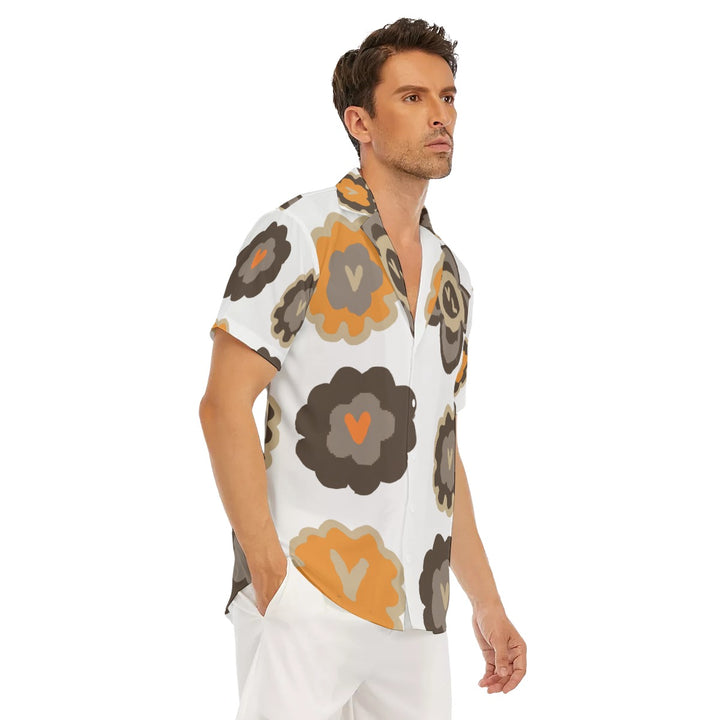 All-Over Print Men's Deep V-neck Short Sleeve T-shirt