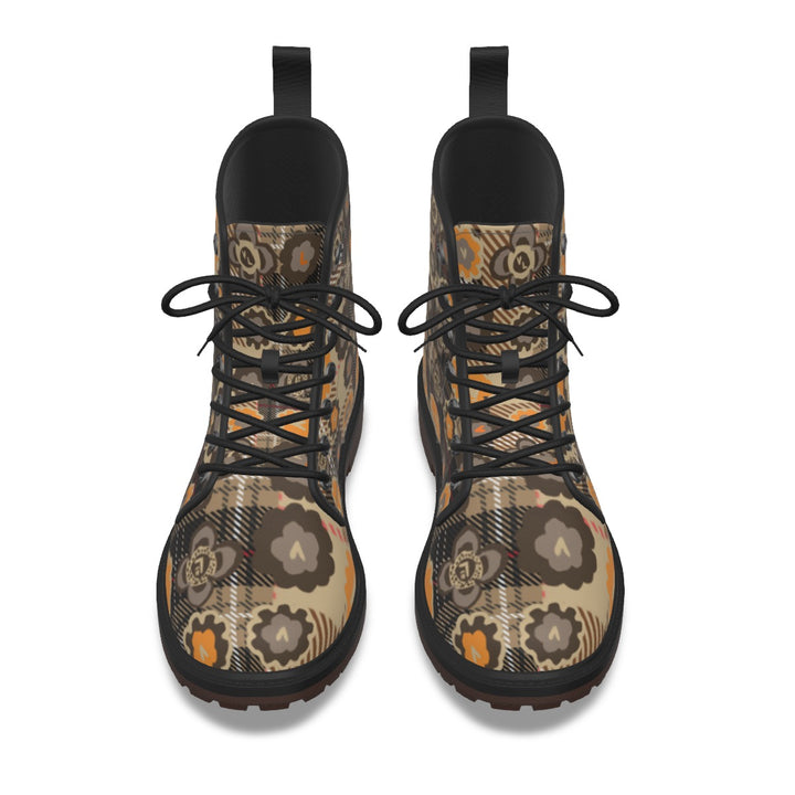 All-Over Print Men's Martin Short Boots