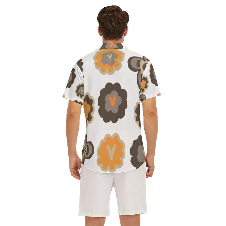 All-Over Print Men's Deep V-neck Short Sleeve T-shirt