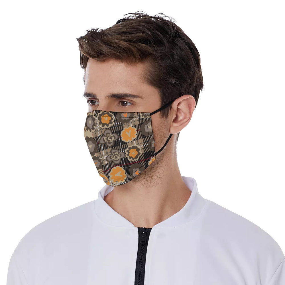 All-Over Print Face Mask with Adjustable Ear loops