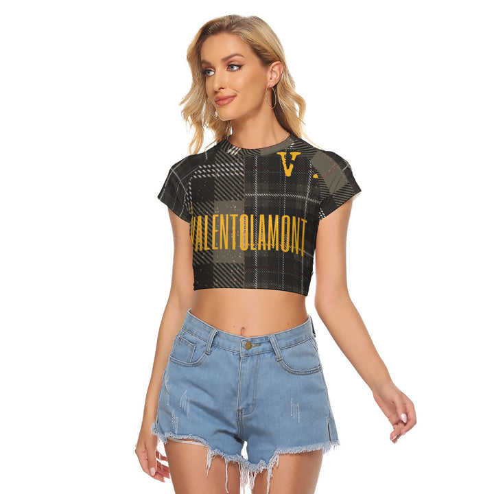 All-Over Print Women's Raglan Cropped T-shirt