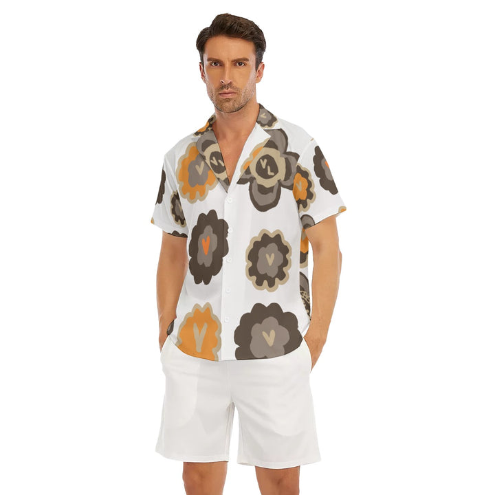 All-Over Print Men's Deep V-neck Short Sleeve T-shirt