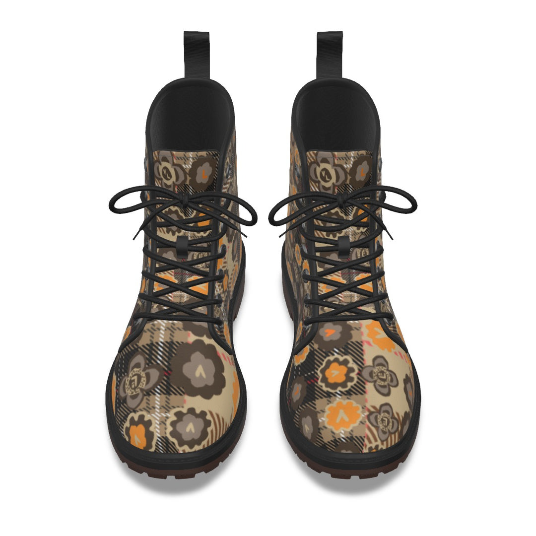 All-Over Print Women's Martin Short Boots