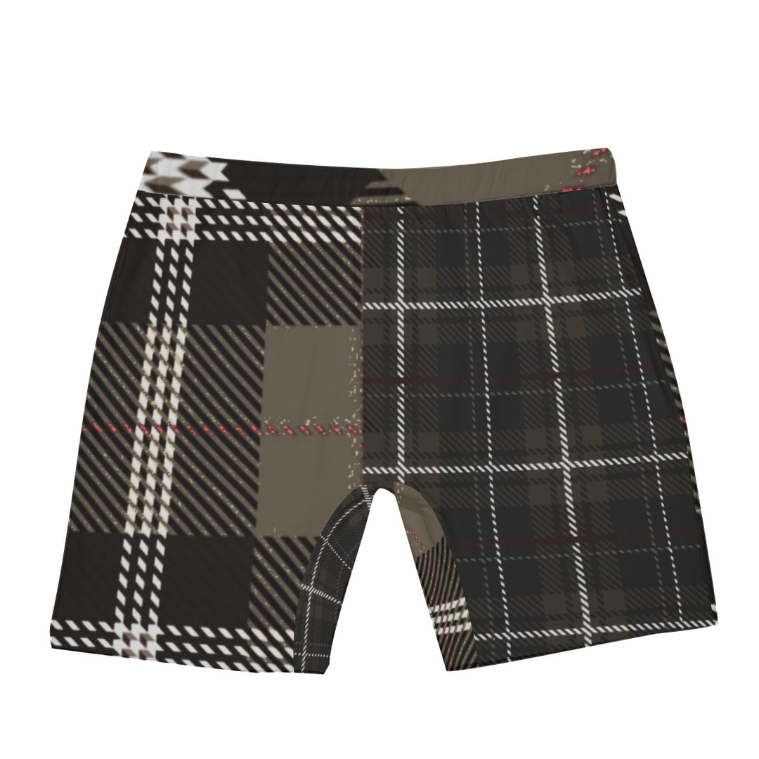 All-Over Print Men's Long Boxer Briefs