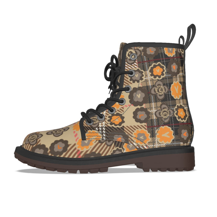 All-Over Print Women's Martin Short Boots