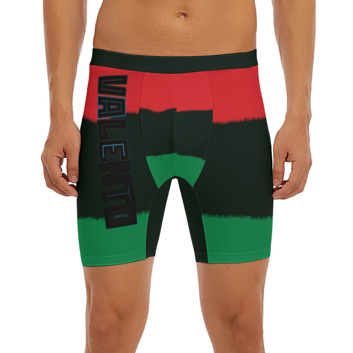 All-Over Print Men's Long Boxer Briefs