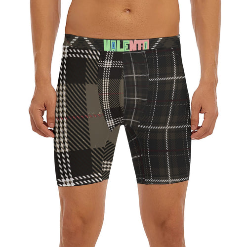 All-Over Print Men's Long Boxer Briefs