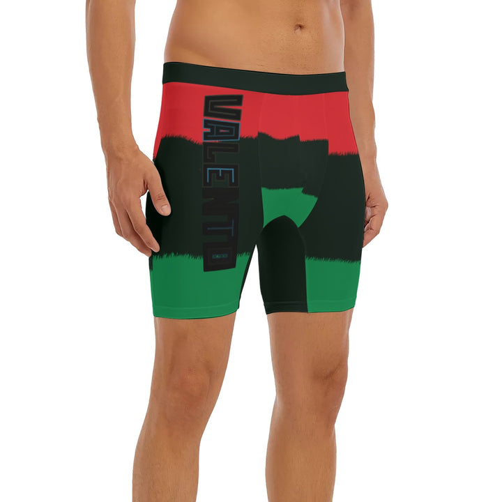 All-Over Print Men's Long Boxer Briefs