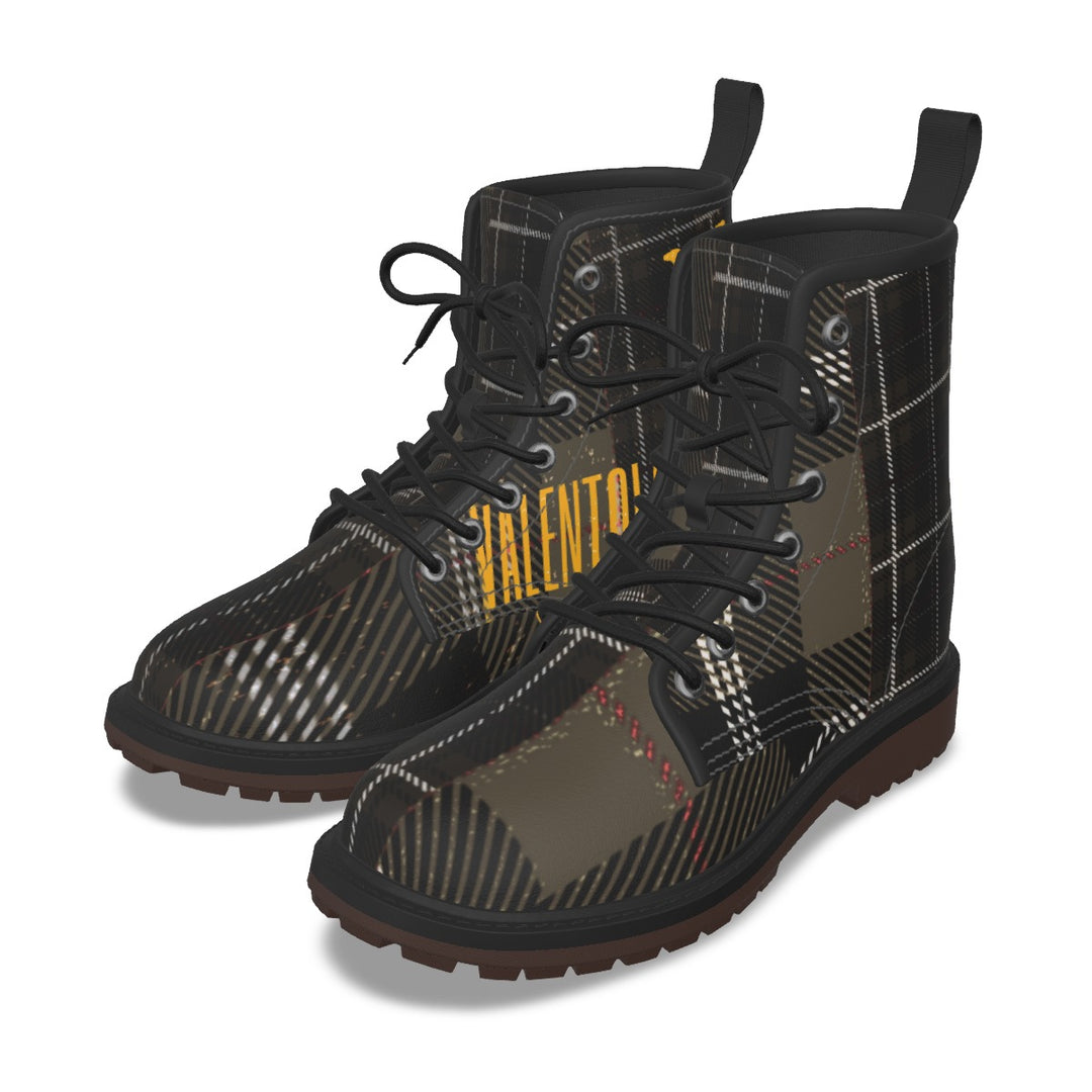 All-Over Print Men's Martin Short Boots