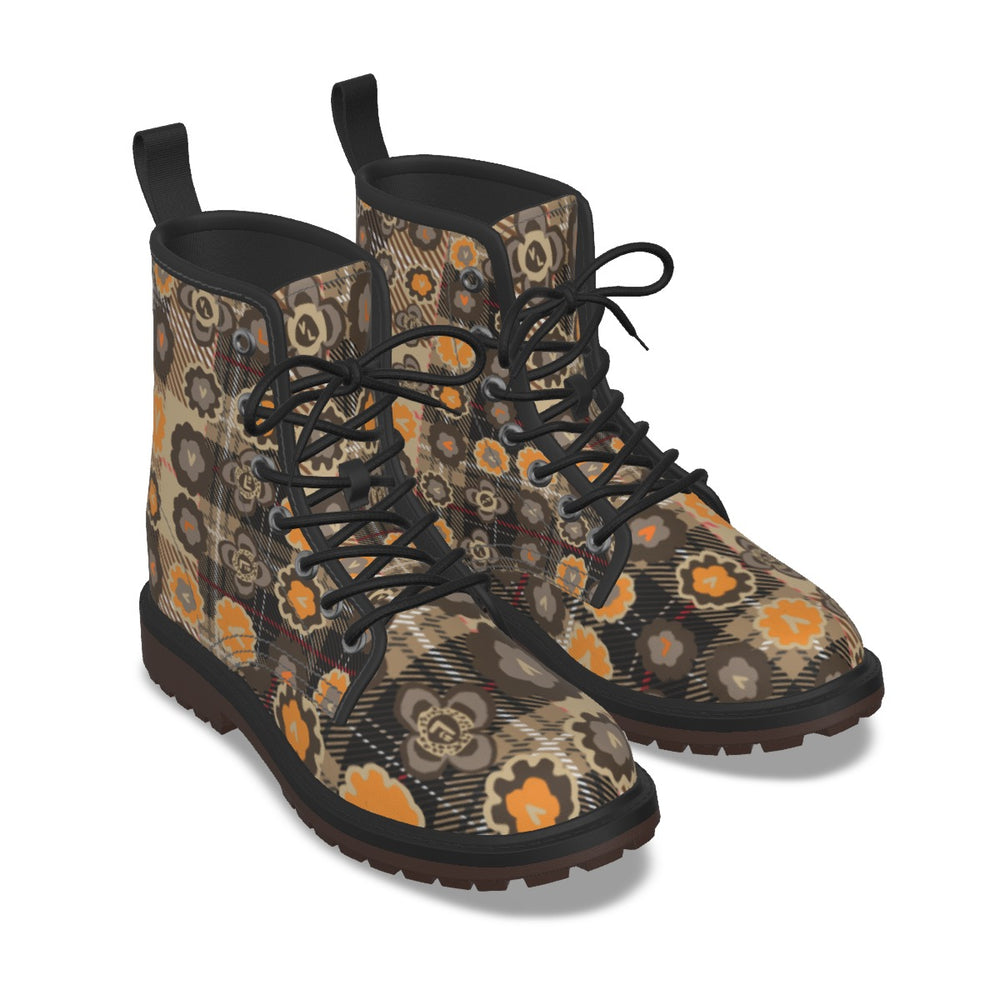 All-Over Print Women's Martin Short Boots