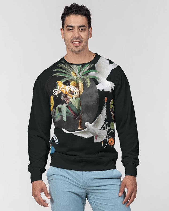 VL ( EP 2 ) Men's Classic French Terry Crewneck Pullover