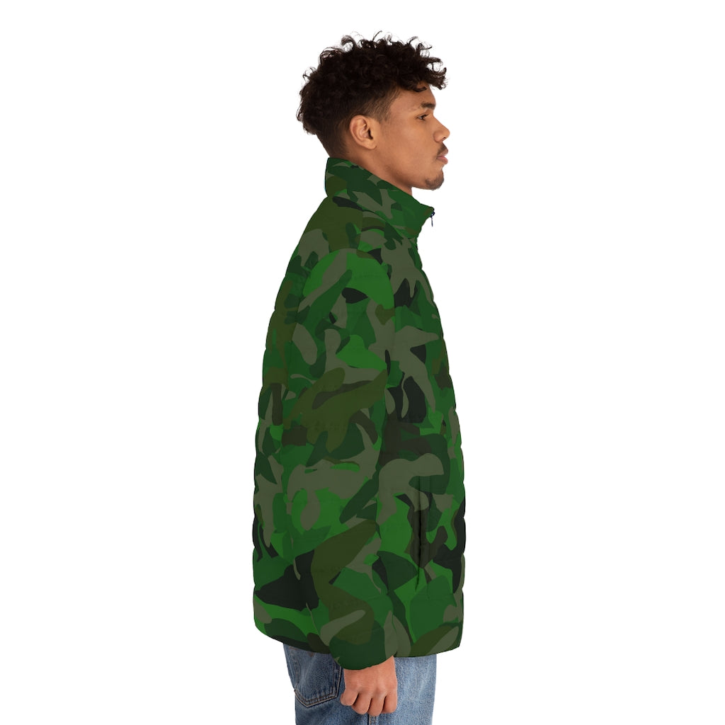 Men's Puffer Jacket (AOP)