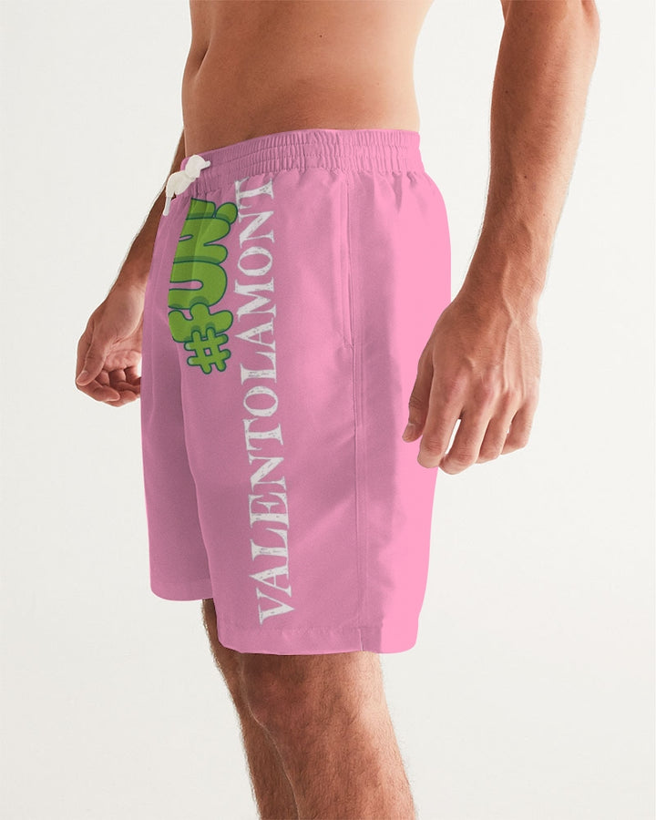 VALENTOLAMONT pink  Men's Swim Trunk