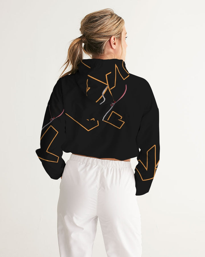 3way Women's Cropped Windbreaker