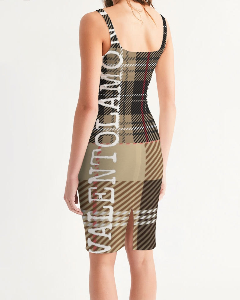 Vt Women's Midi Bodycon Dress