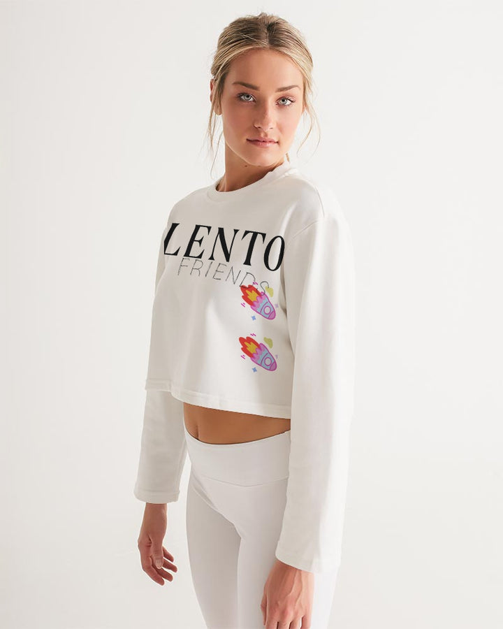 VALENTOLAMONT  Women's Cropped Sweatshirt