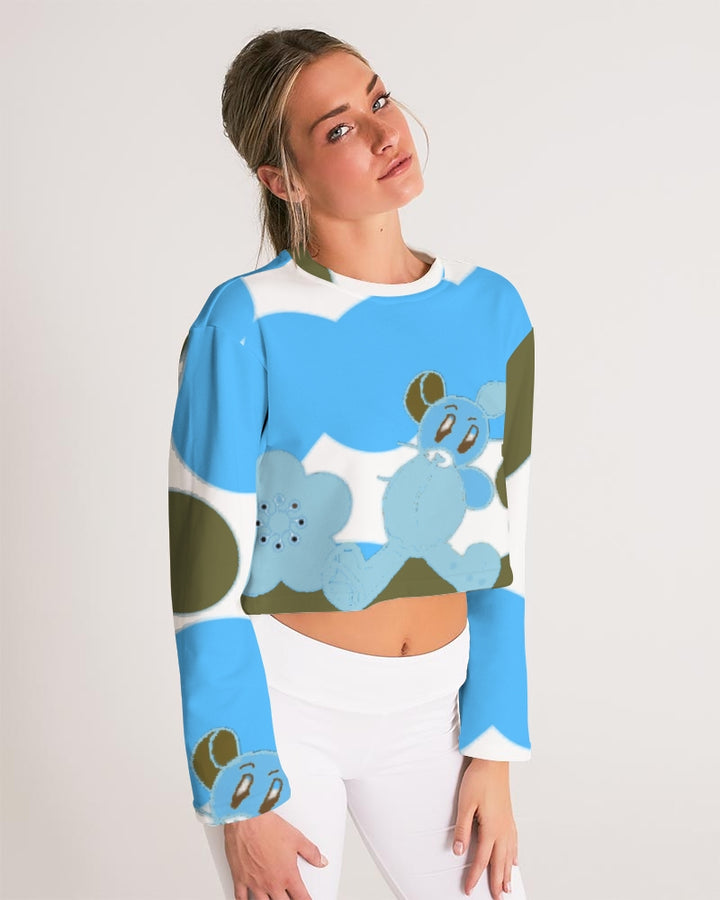 v Women's Cropped Sweatshirt