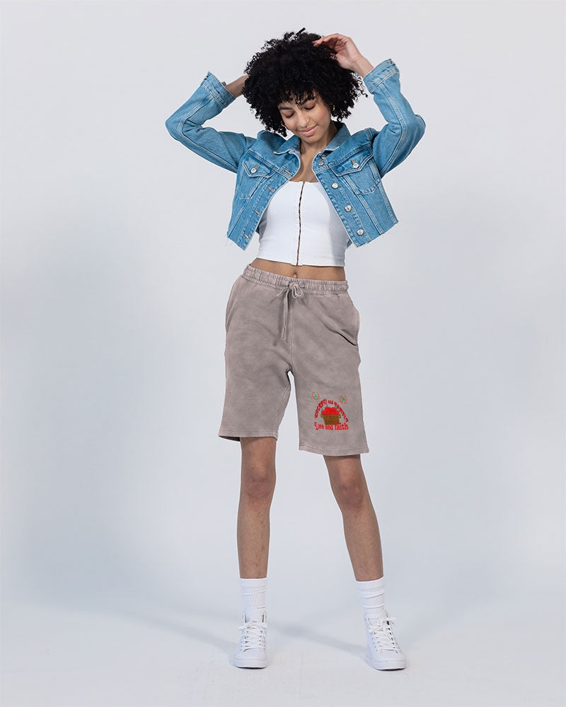 V Unisex Vintage Shorts | Lane Seven