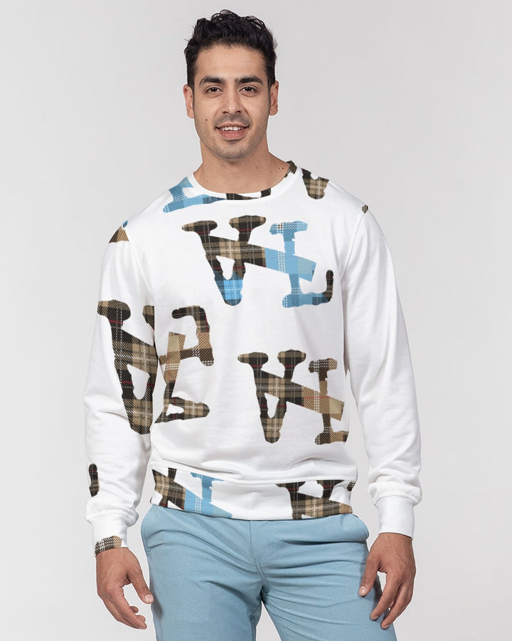 VL Men's Classic French Terry Crewneck Pullover