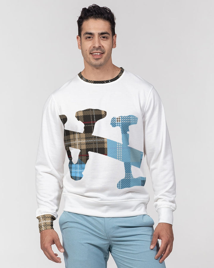 VL Men's Classic French Terry Crewneck Pullover