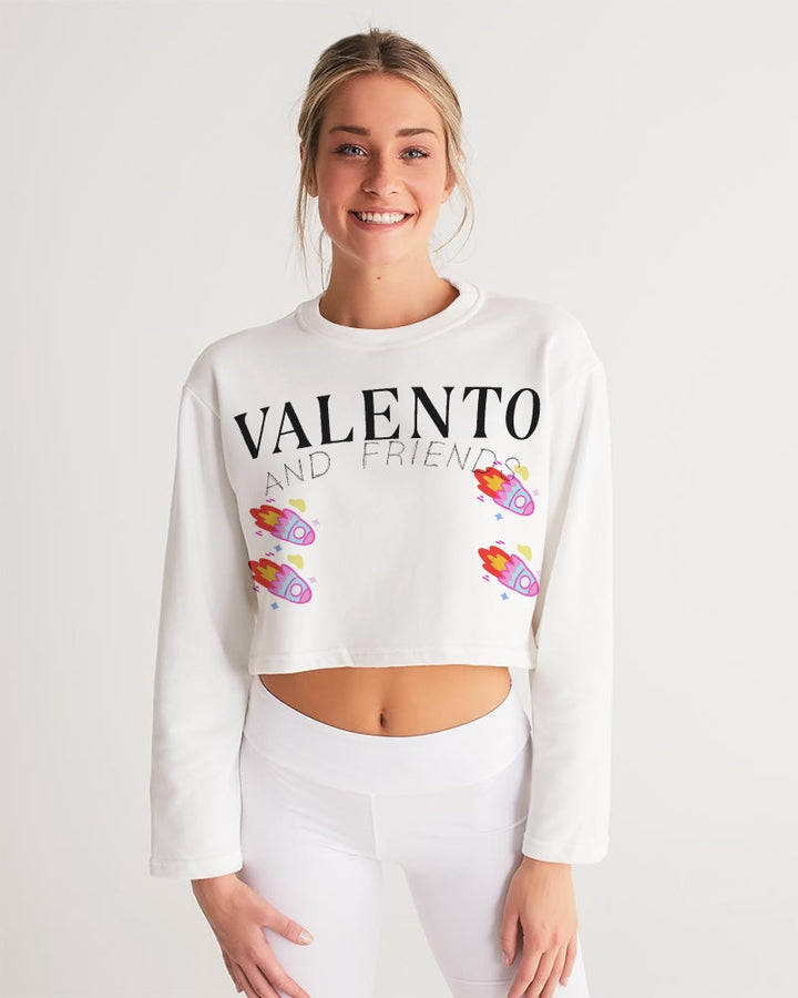 VALENTOLAMONT  Women's Cropped Sweatshirt