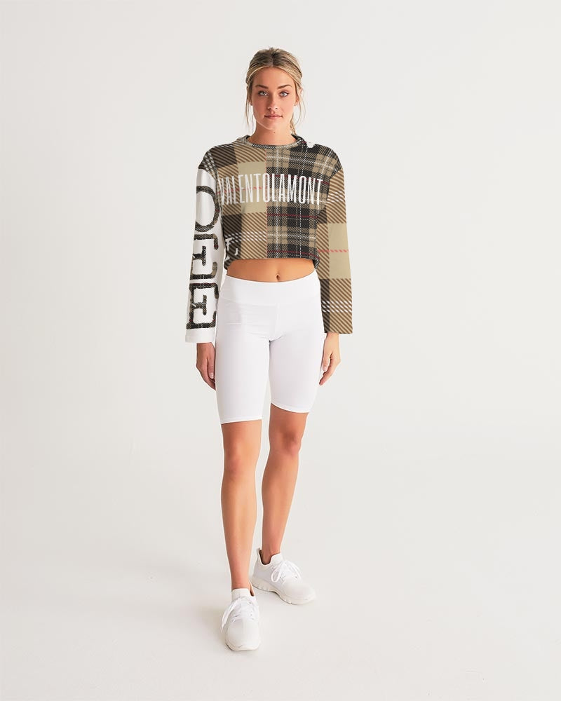 VALENTO Women's Cropped Sweatshirt