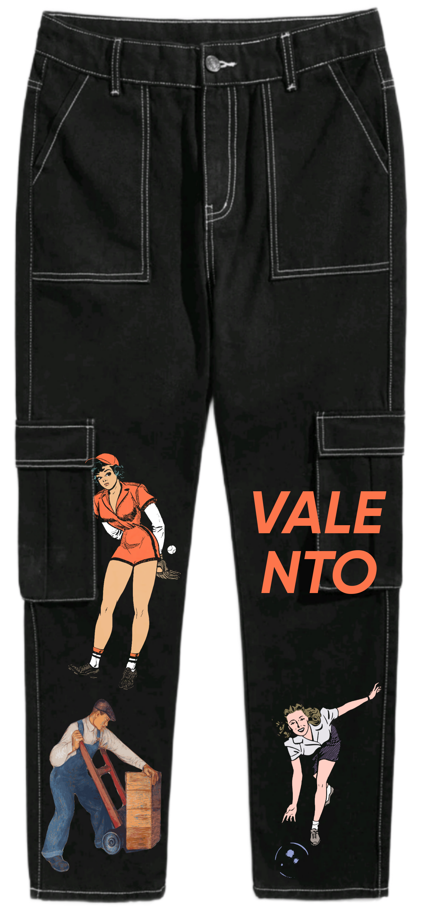 VALENTO CARGO JEANS