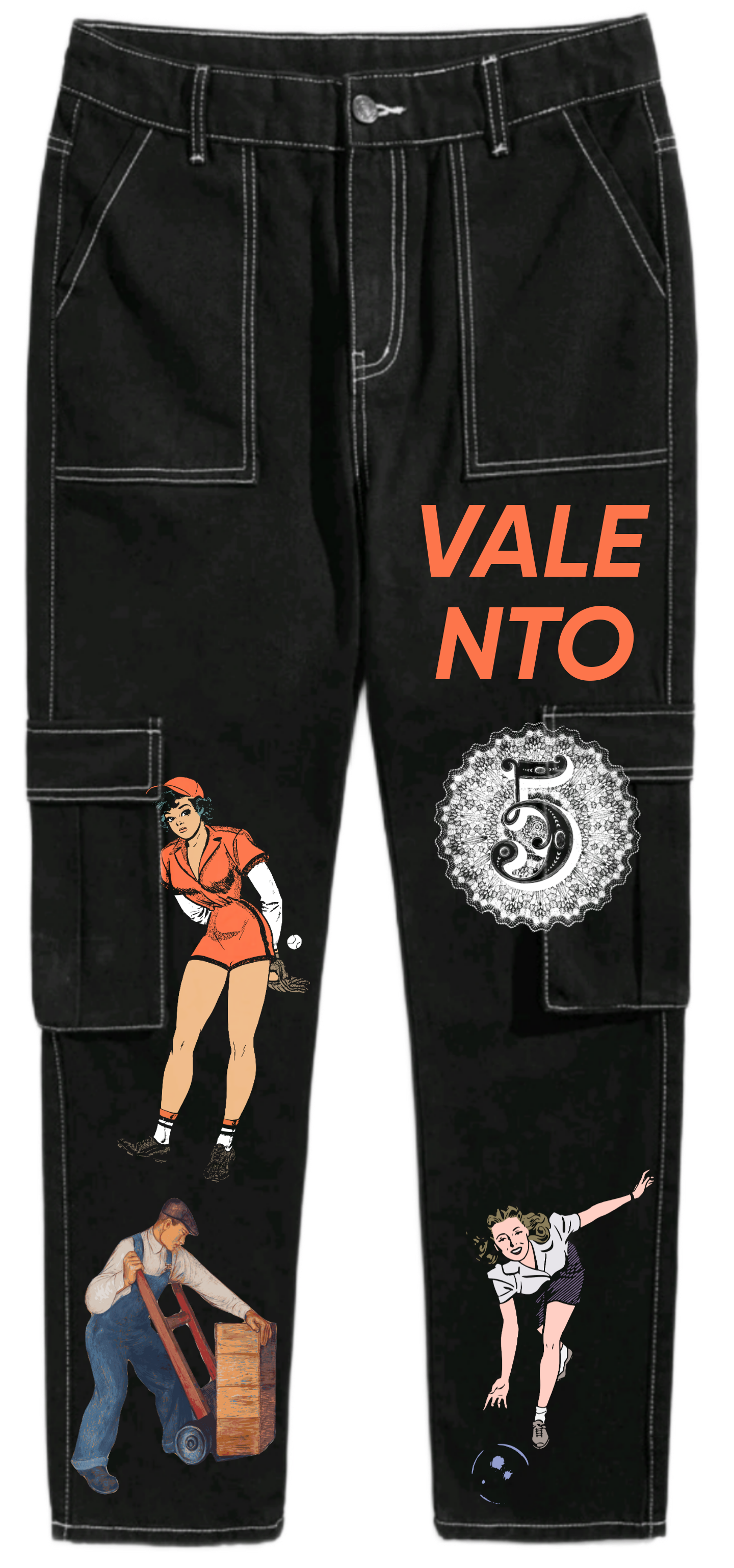 VALENTO CARGO JEANS